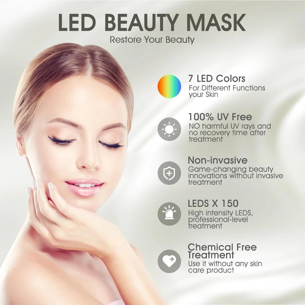 Red Light Therapy Skin Care Led Mask