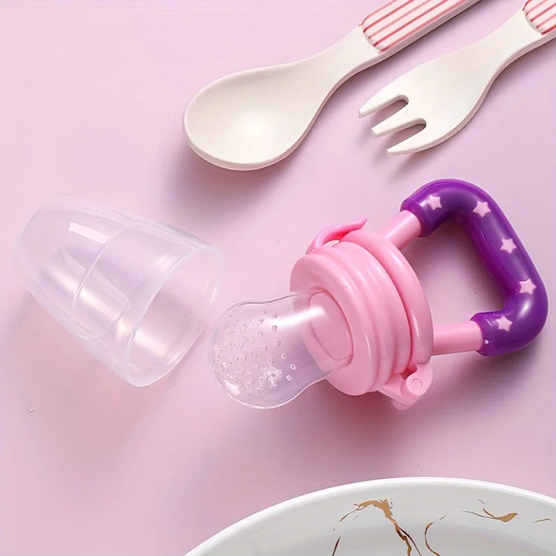 Baby Feeding Spoon Fruit Grinding Pacifier