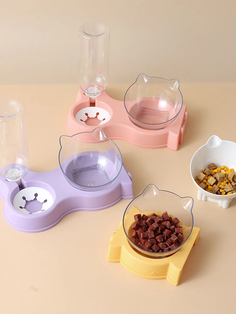 Pet dog and cat food bowl