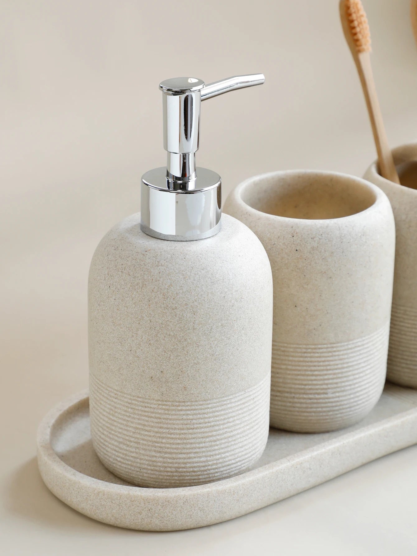 5Pcs Bathroom Accessories set Lotion