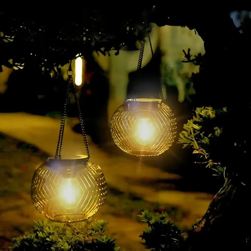 Solar Lantern Outdoor, Solar Lights for Outside