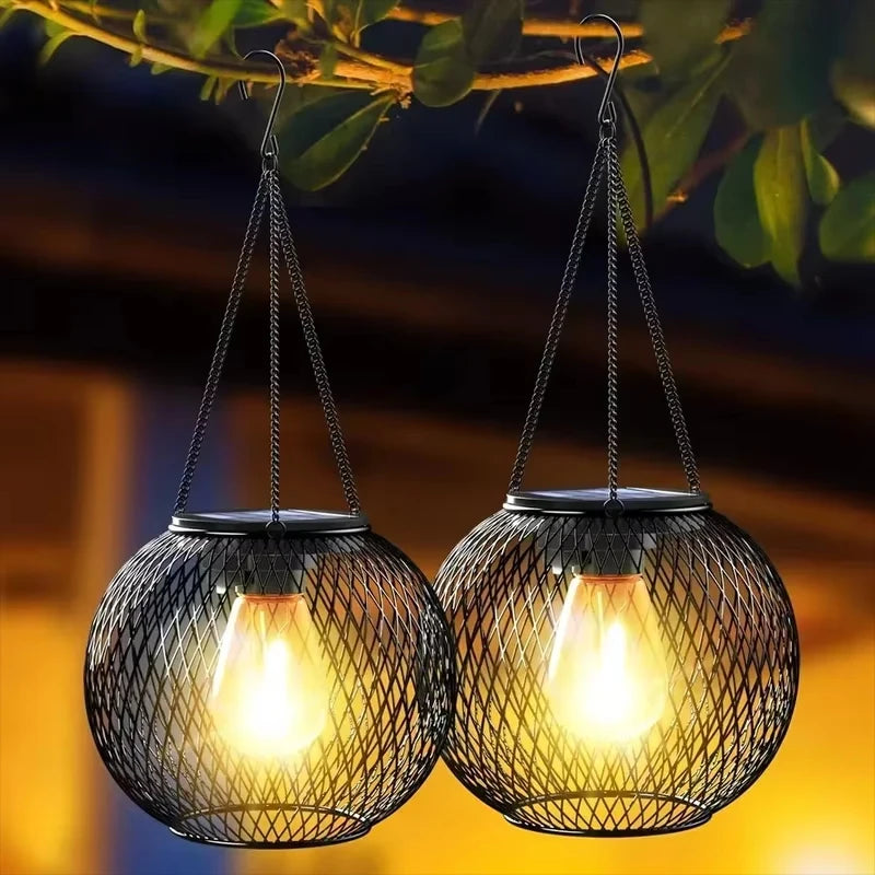 Solar Lantern Outdoor, Solar Lights for Outside