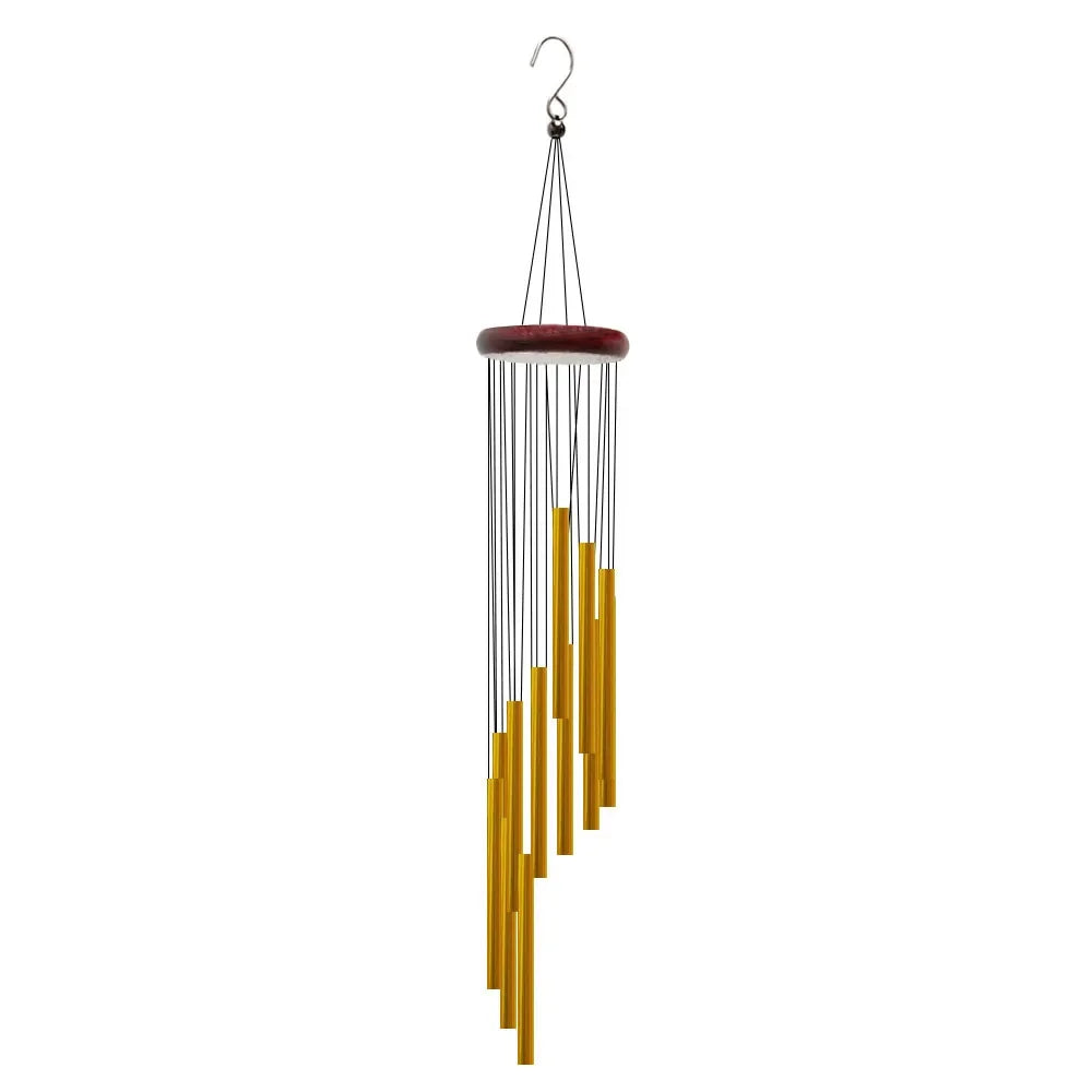 1piece 12 Tubes Aluminum Alloy Wind Chimes with Hook