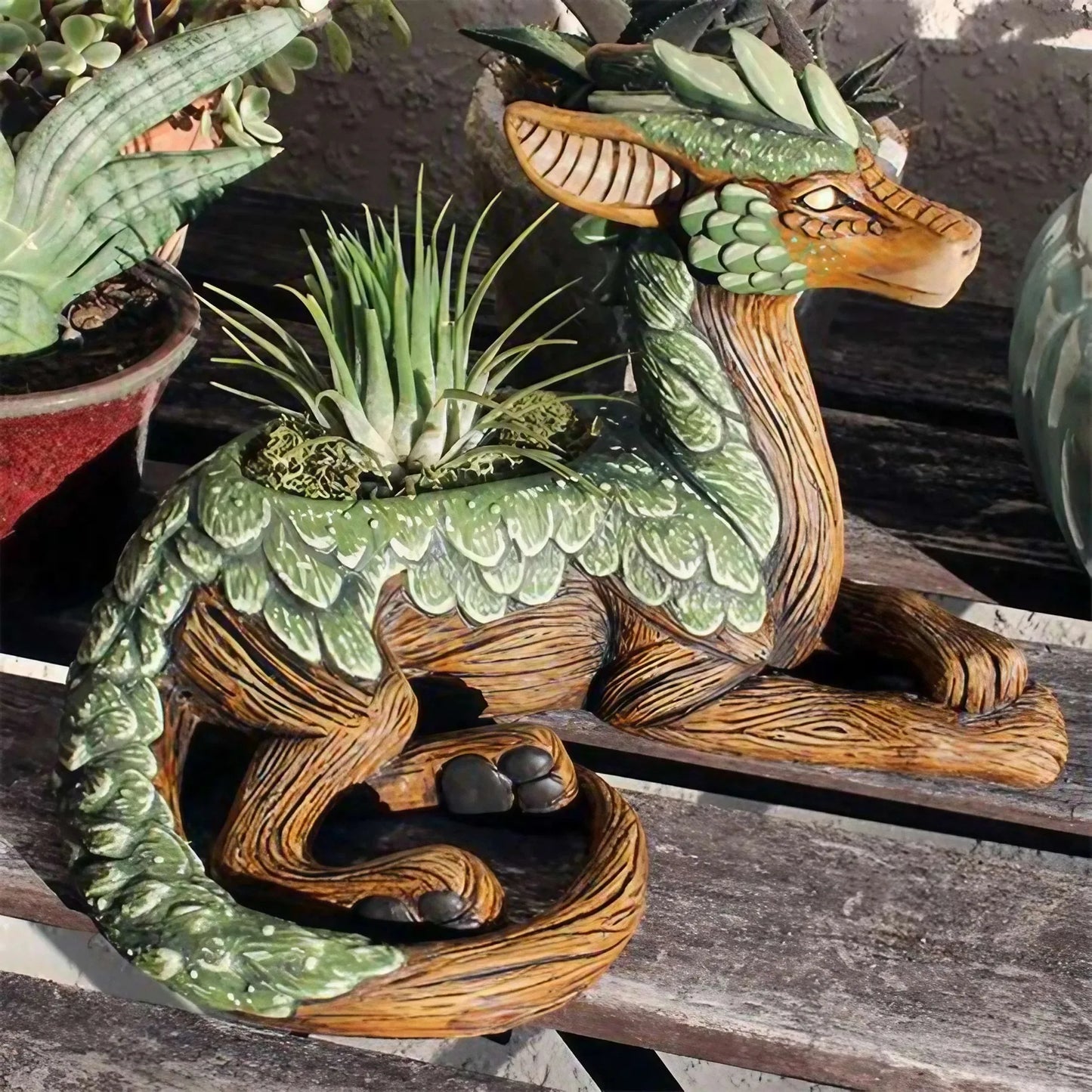 Creative Dragon Tree Planter