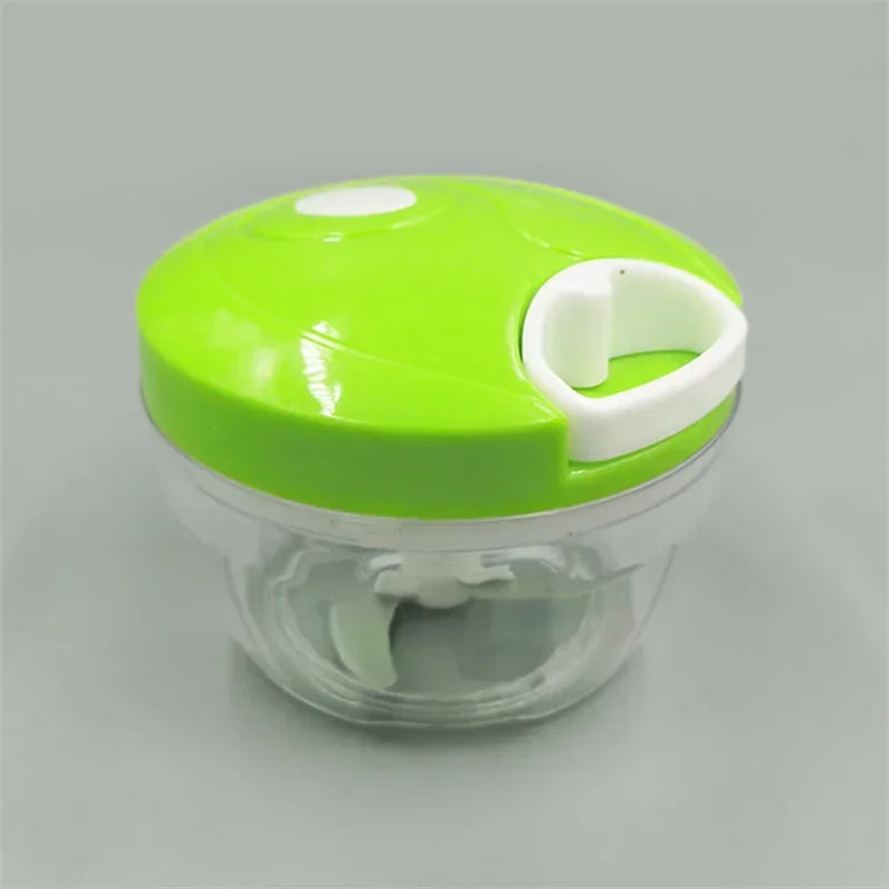 Food Shredder Processor Mini Manual Rope Garlic Cutter