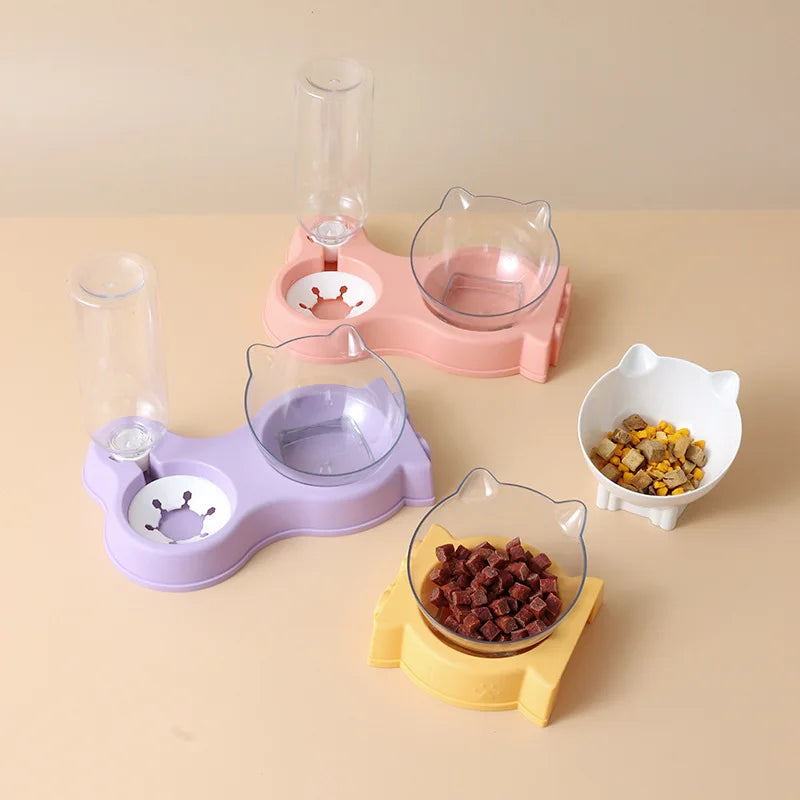 Pet dog and cat food bowl