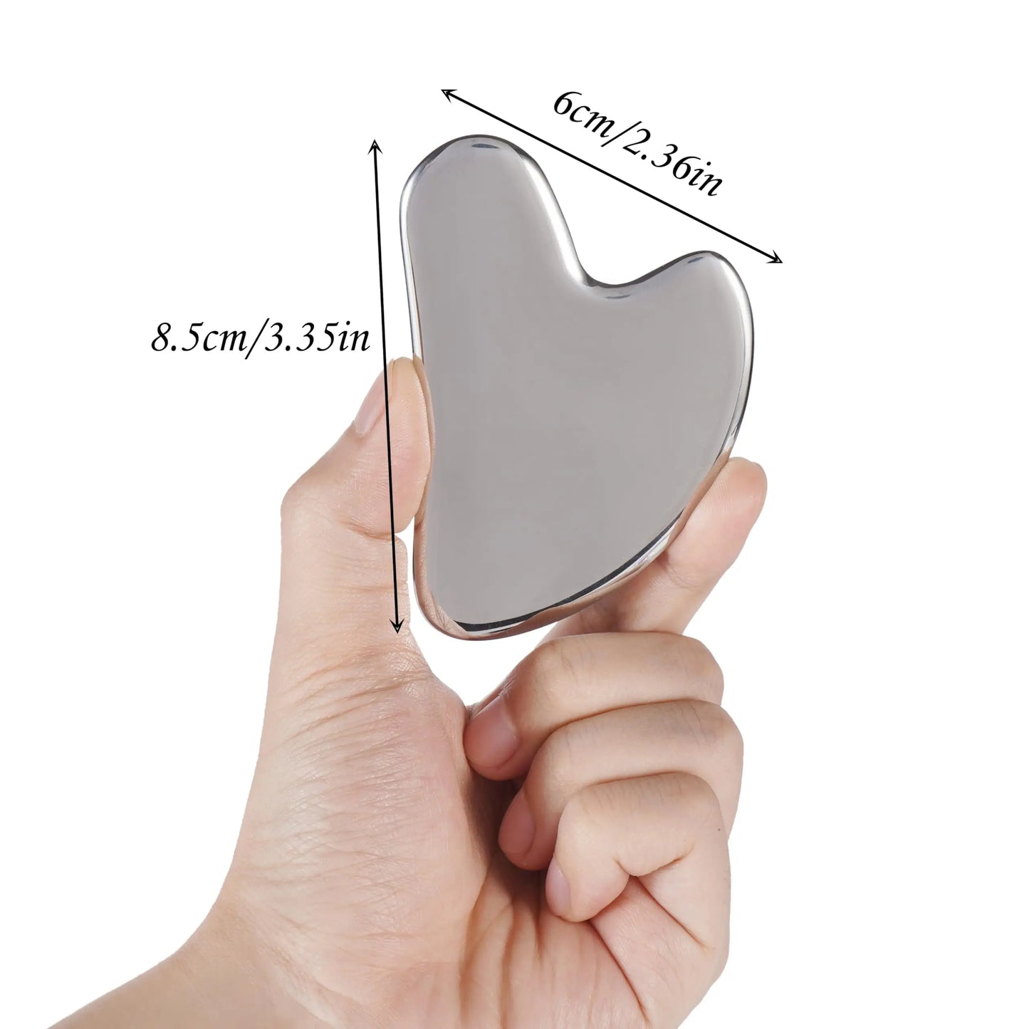 1PC Stainless Steel Gua Sha Facial Tools