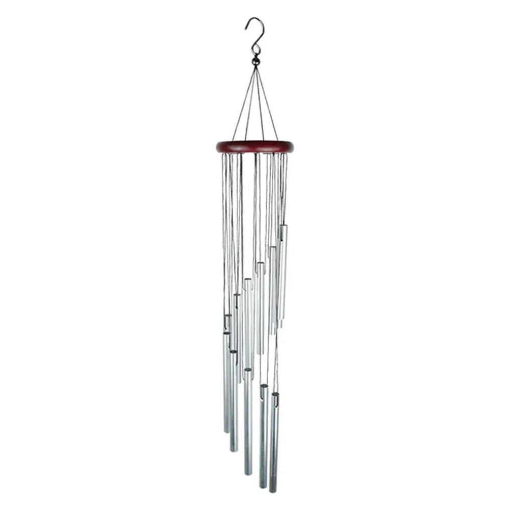 1piece 12 Tubes Aluminum Alloy Wind Chimes with Hook