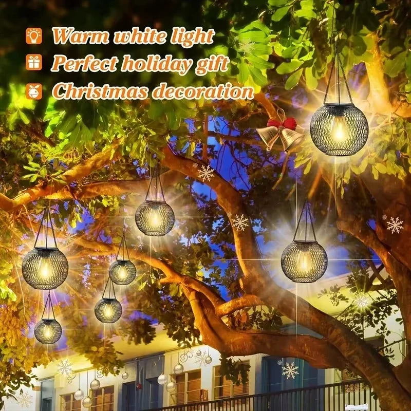 Solar Lantern Outdoor, Solar Lights for Outside