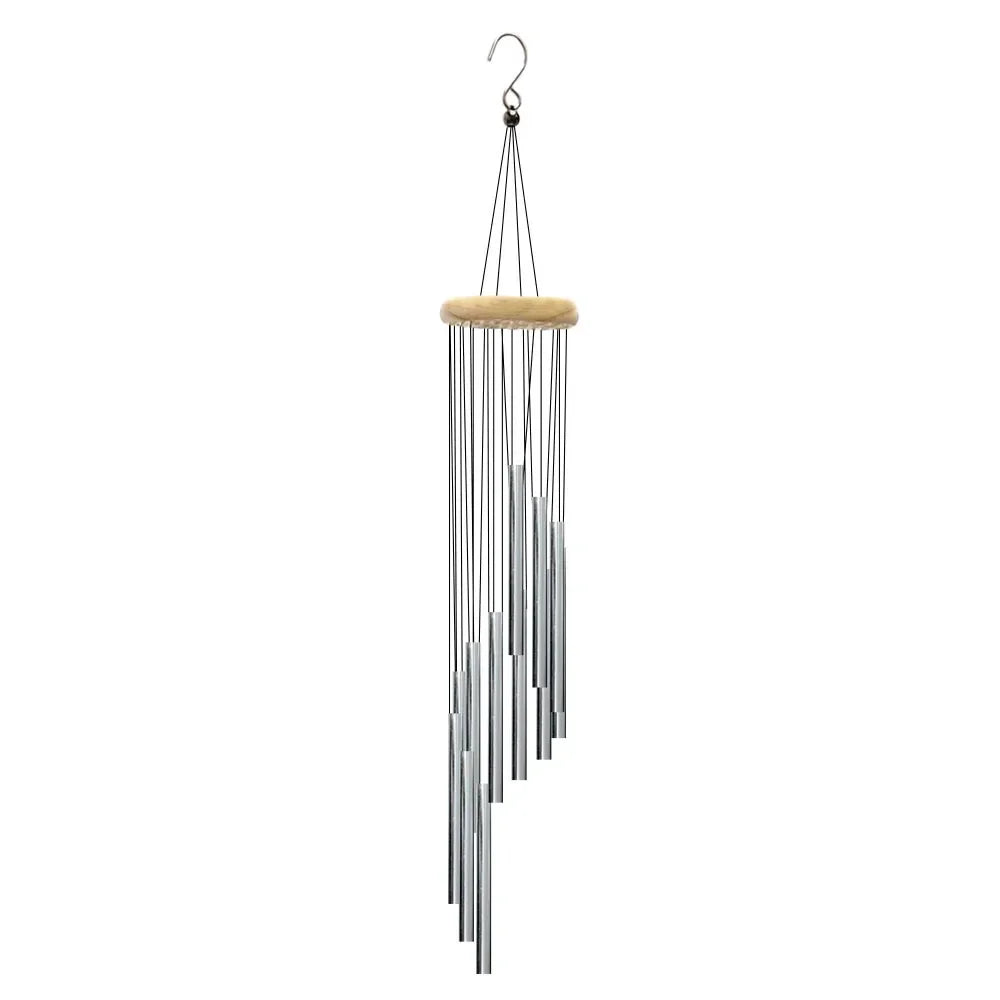 1piece 12 Tubes Aluminum Alloy Wind Chimes with Hook