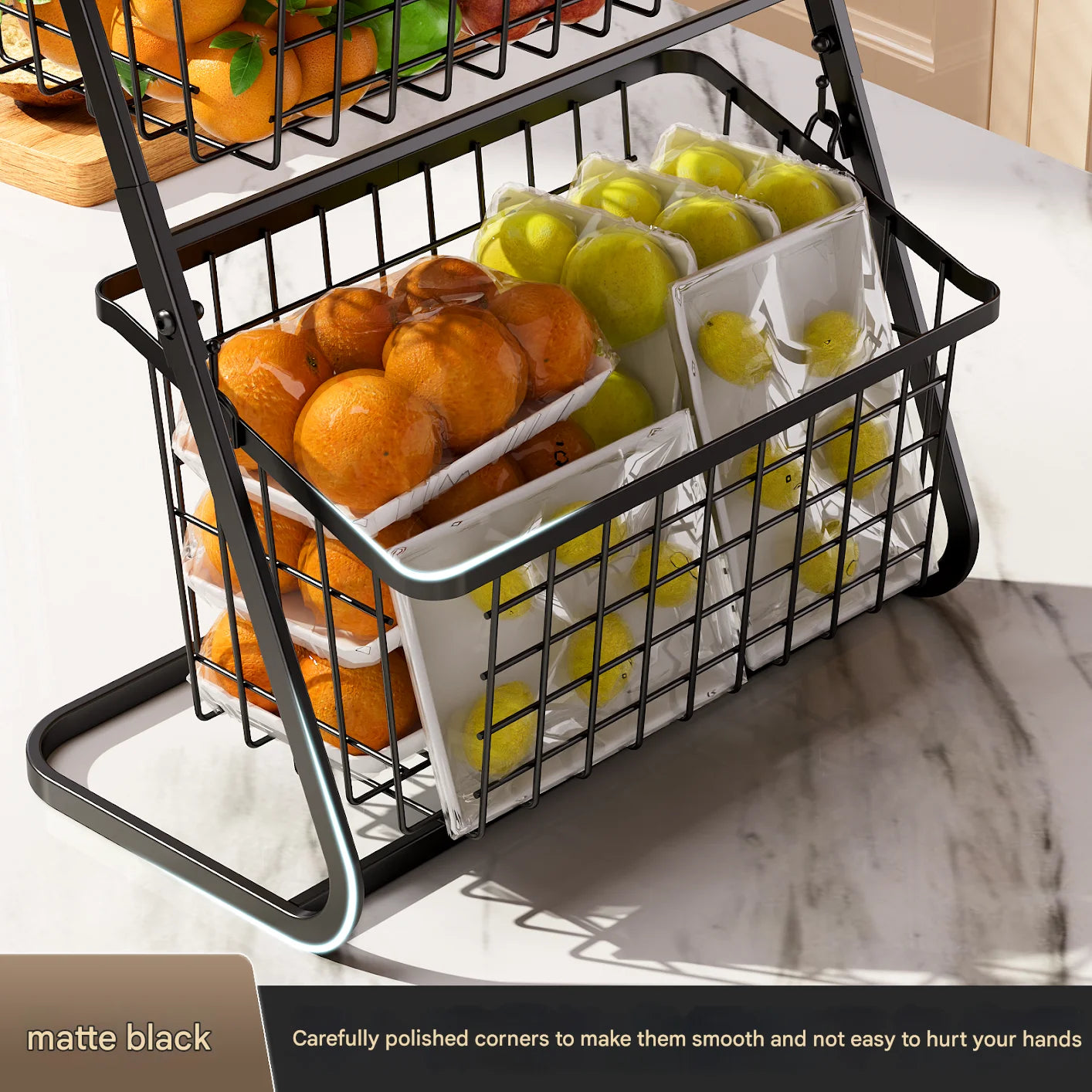 Kitchen Vegetable Storage Shelf