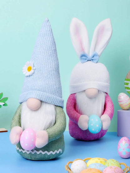 Handmade Gnome Faceless Plush Doll