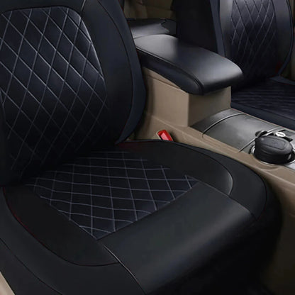 All Season Quited PU Leather Car Seat Cover