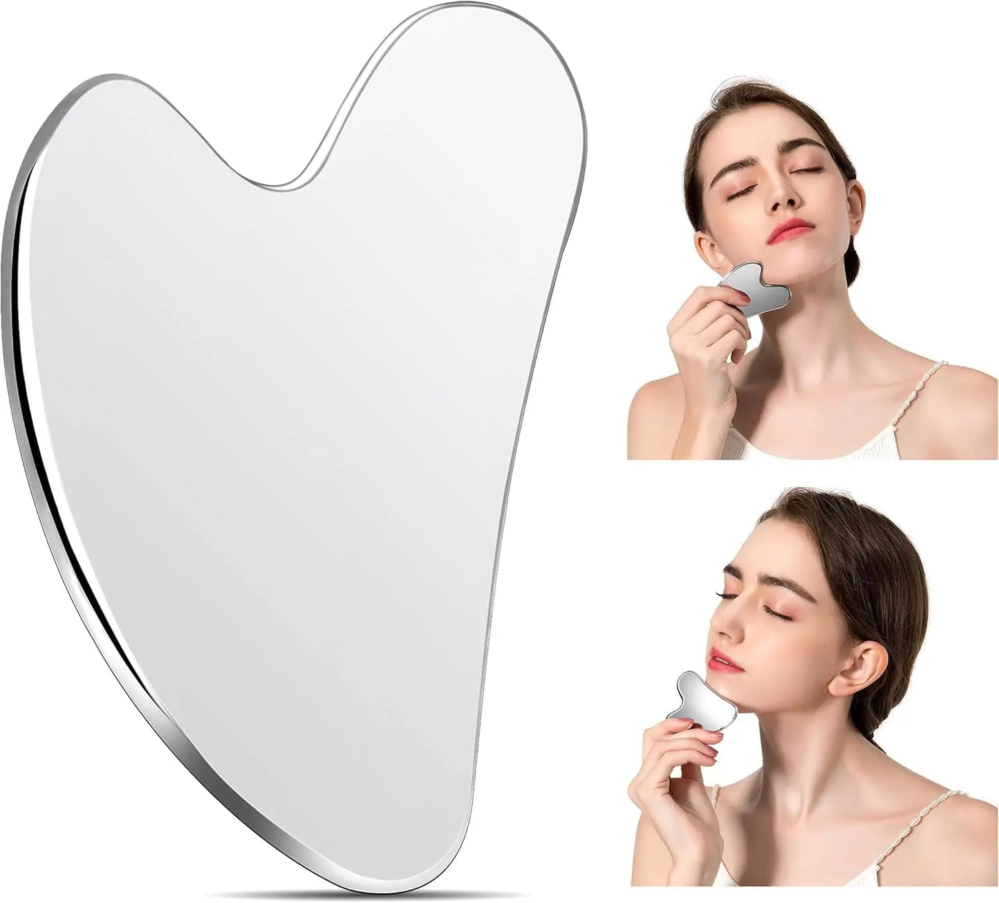 1PC Stainless Steel Gua Sha Facial Tools