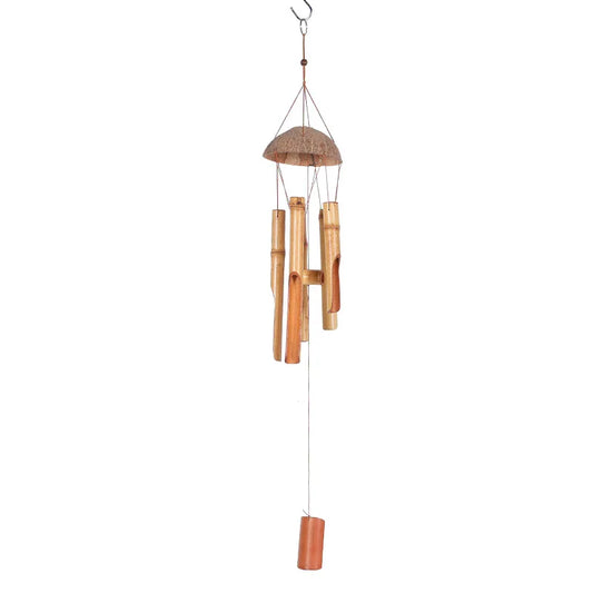 72Centimeter Bamboo Wind Chime Coconut shell