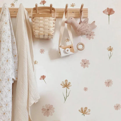 Boho Flowers Wall Stickers