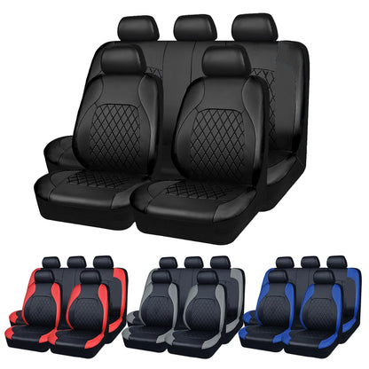 All Season Quited PU Leather Car Seat Cover