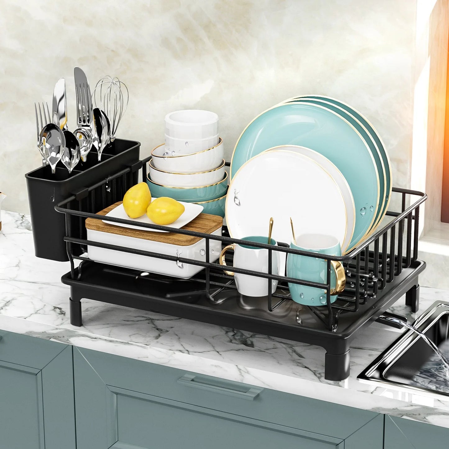 Single Layer Hollow Dish Rack