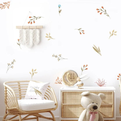 Boho Flowers Wall Stickers