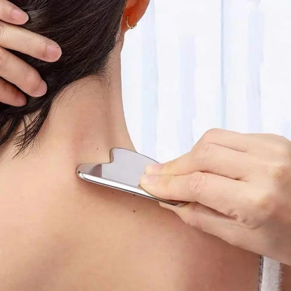 1PC Stainless Steel Gua Sha Facial Tools
