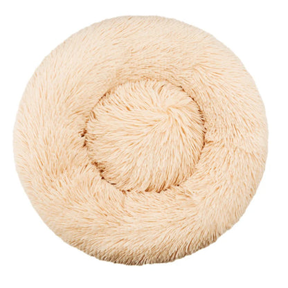 Round Dog Bed Winter Warm Cat Bed