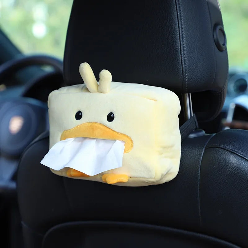 Cartoon Animals Car Paper Boxes
