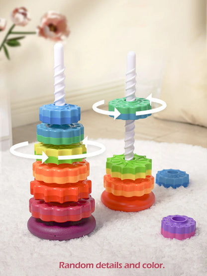 Rotating Rainbow Tower