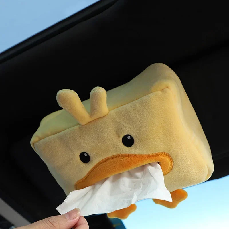 Cartoon Animals Car Paper Boxes