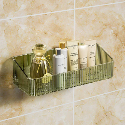 Corner Wall Mounted Cosmetics Storage Rack