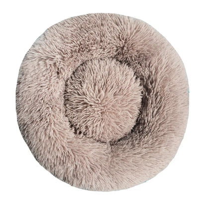 Round Dog Bed Winter Warm Cat Bed