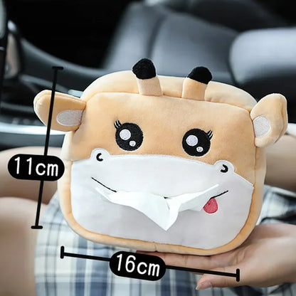 Cartoon Animals Car Paper Boxes