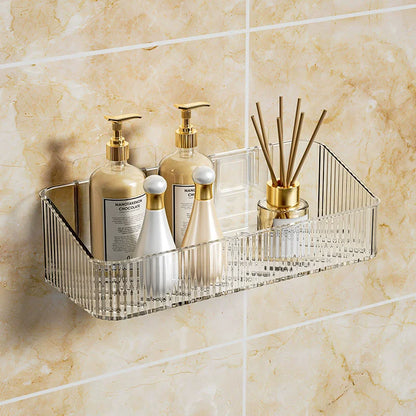 Corner Wall Mounted Cosmetics Storage Rack