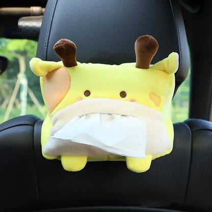 Cartoon Animals Car Paper Boxes
