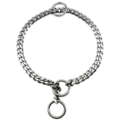 Dog Chain Collar Stainless Steel Dogs Slip Collars