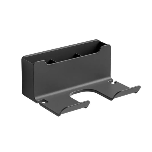 Bathroom wall rack hair dryer holder