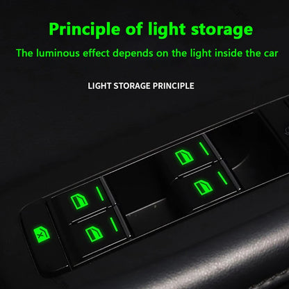 Automotive Interior Button Stickers