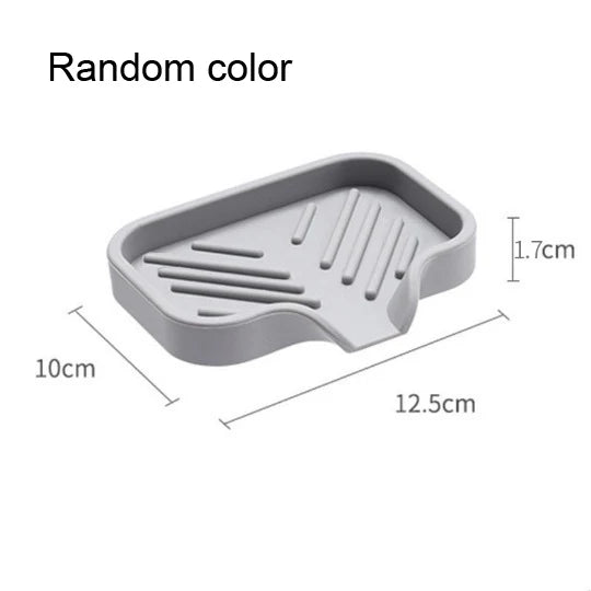 Silicone Faucet Mat Kitchen Sink Tray Soap Dispenser