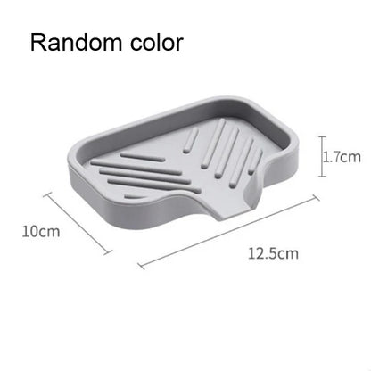 Silicone Faucet Mat Kitchen Sink Tray Soap Dispenser