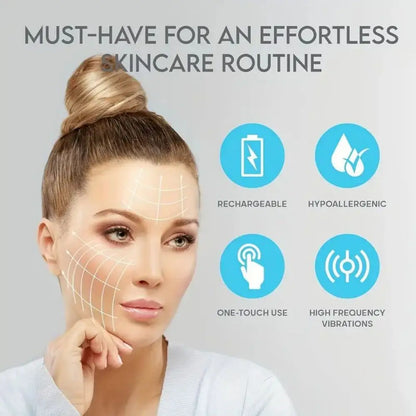 Skin Scraper Pore Vibration Cleaning Facial