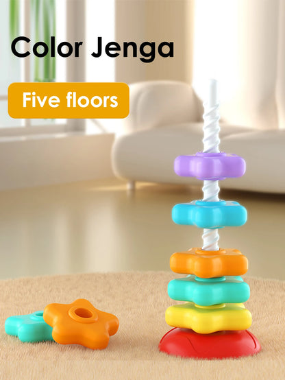 Rotating Rainbow Tower
