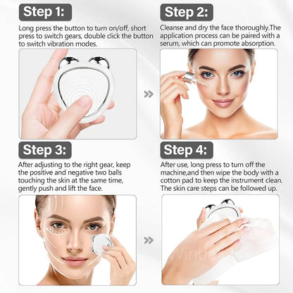 EMS Face Lifting Machine Facial Massager